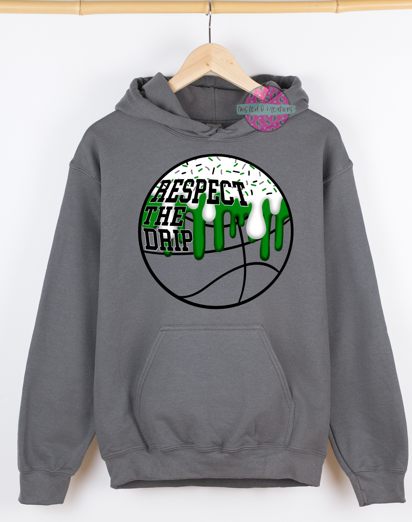 Green Respect the Drip Baseball