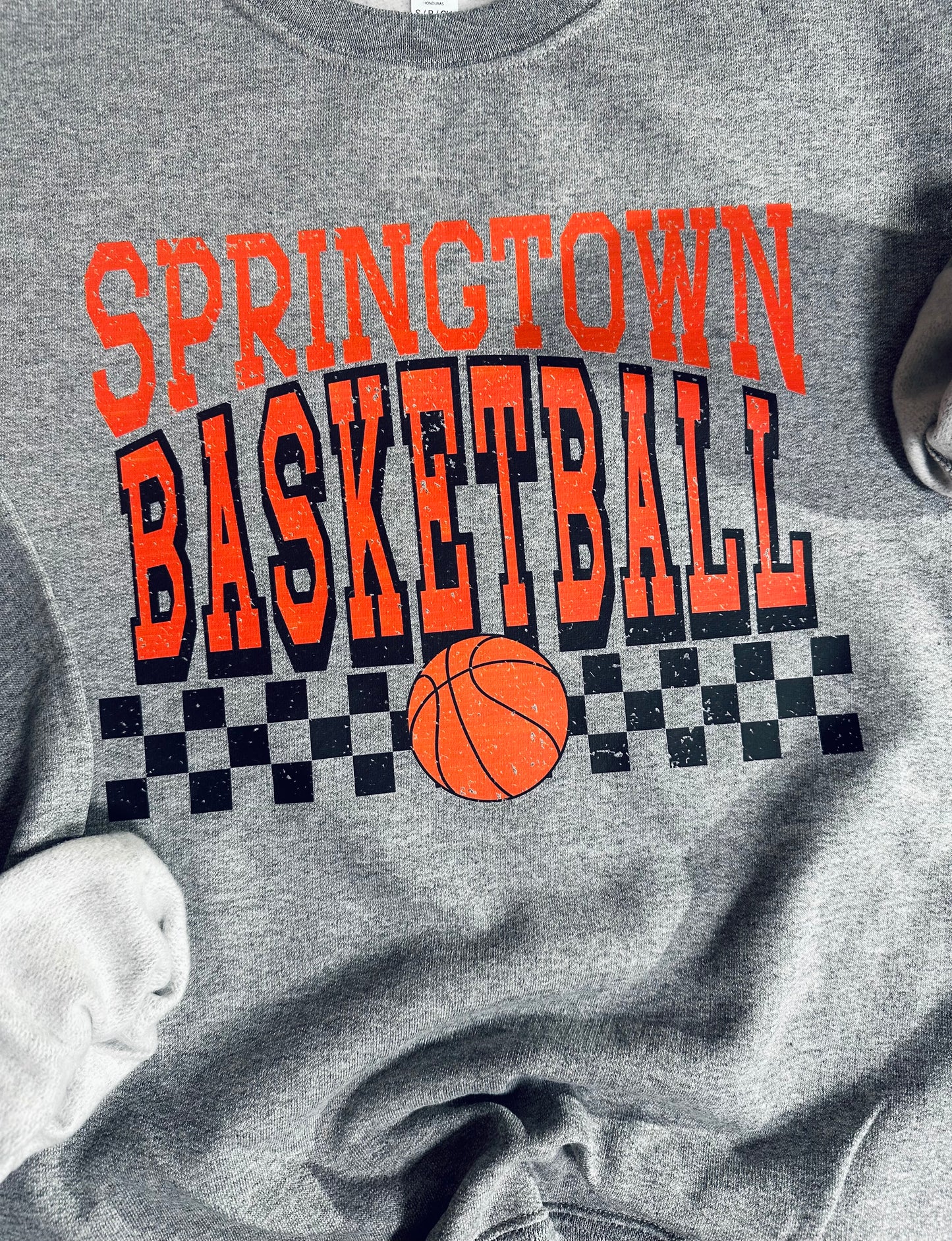 Springtown Basketball Checkered