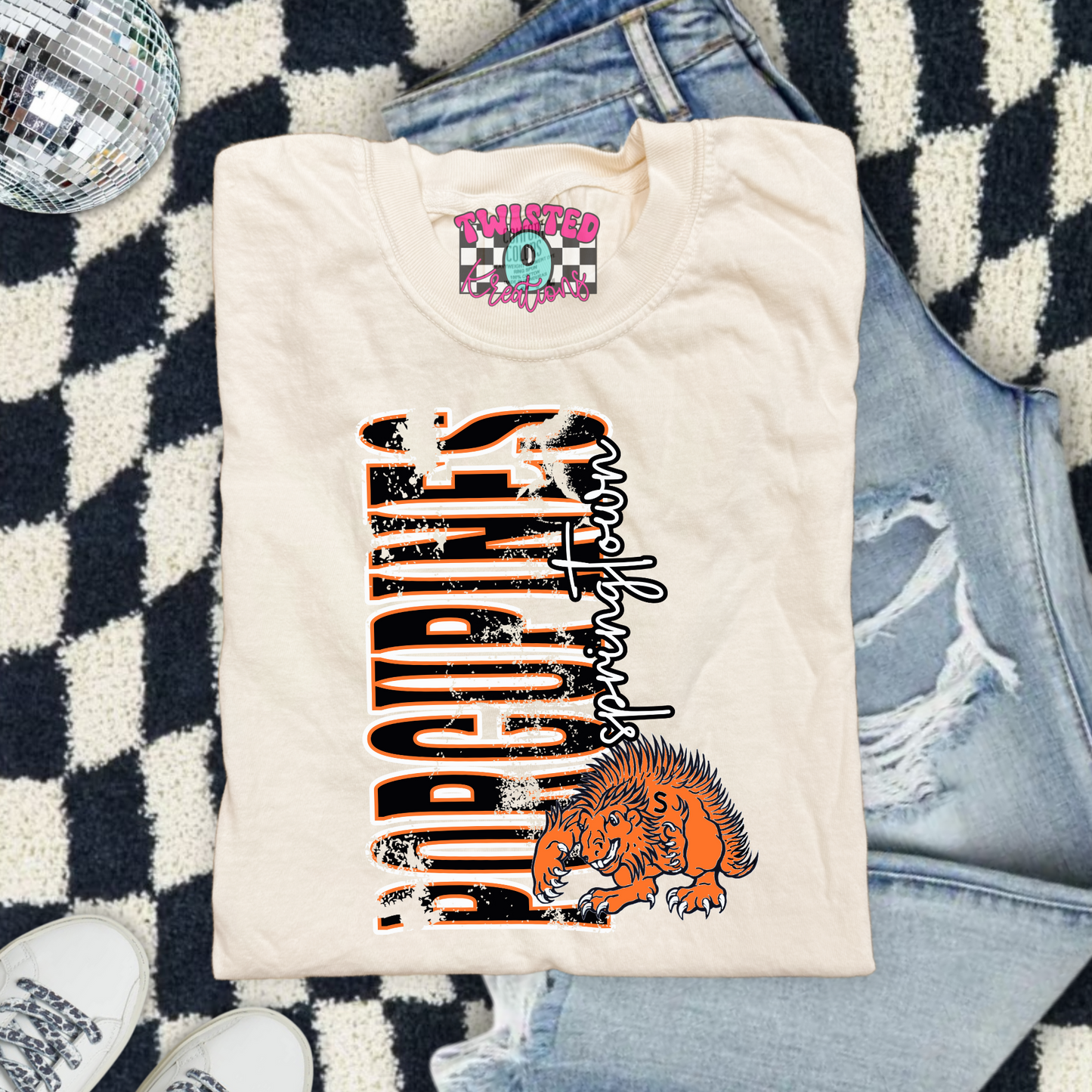 Springtown Porcupines Distressed