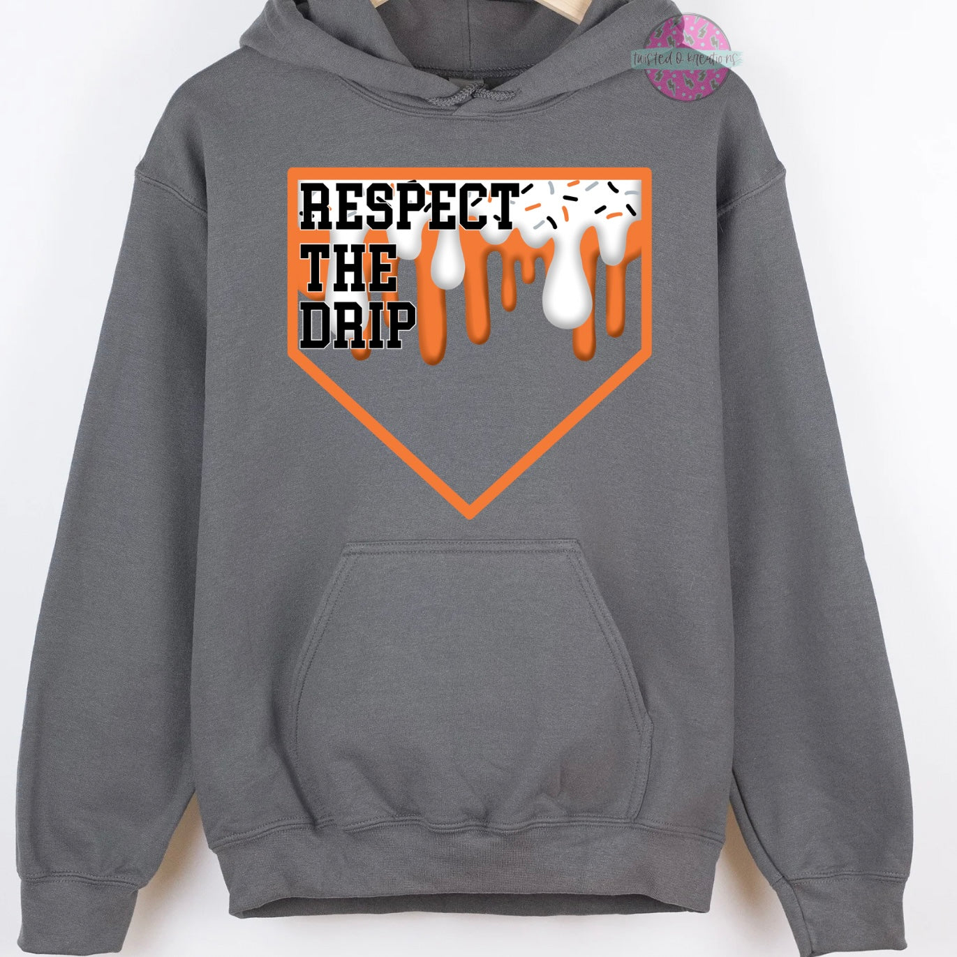 Orange Respect the Drip Plate
