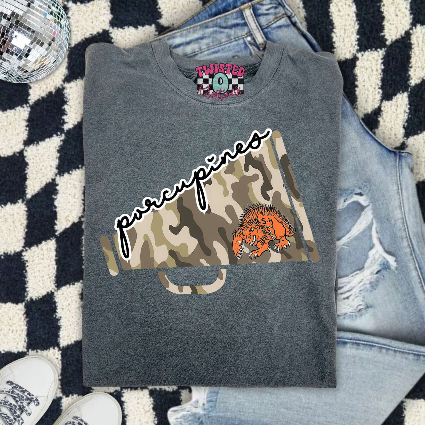 Camo Megaphone Porcupines