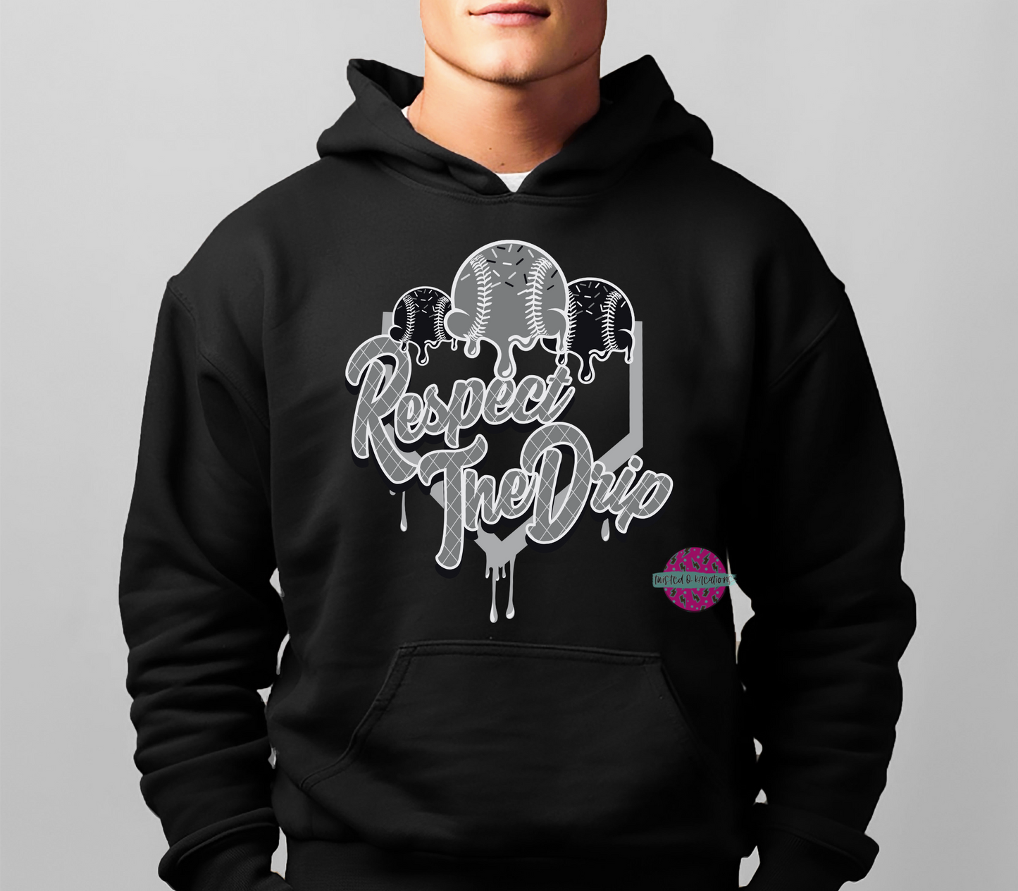 Custom Respect the Drip Baseball