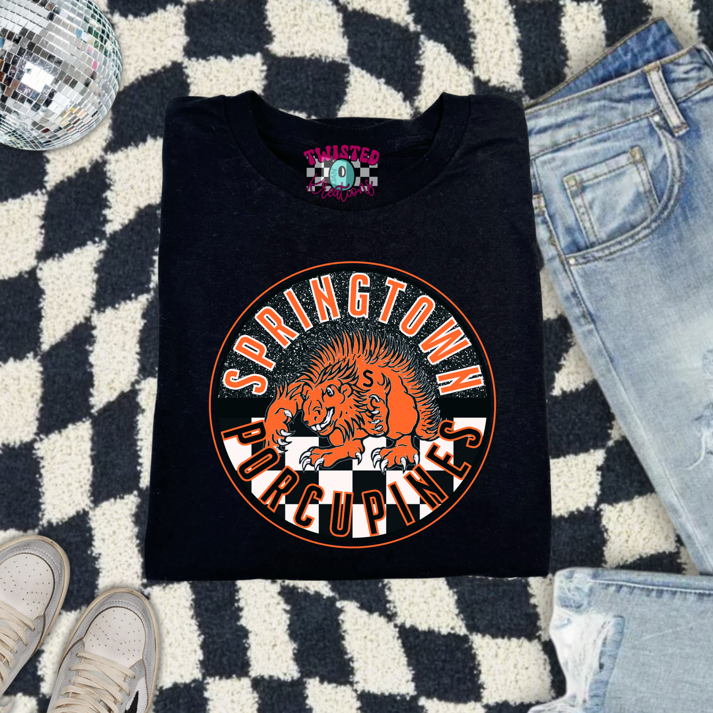 Springtown Porcupines Checkered Spirit