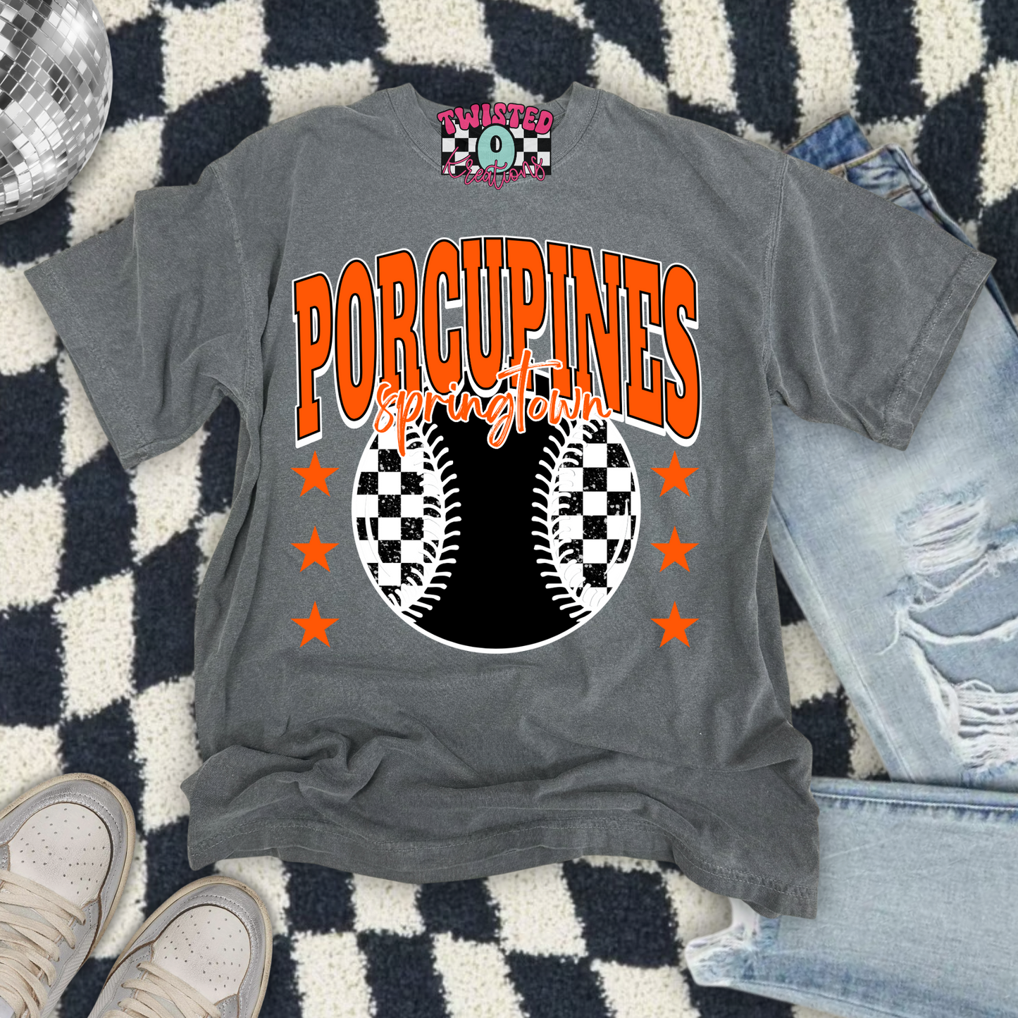 Porcupines Checkered