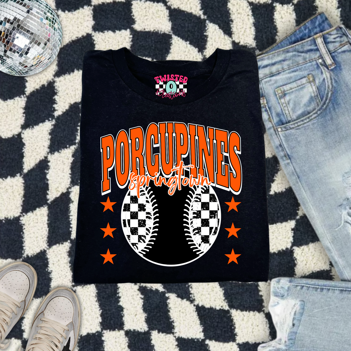 Porcupines Checkered