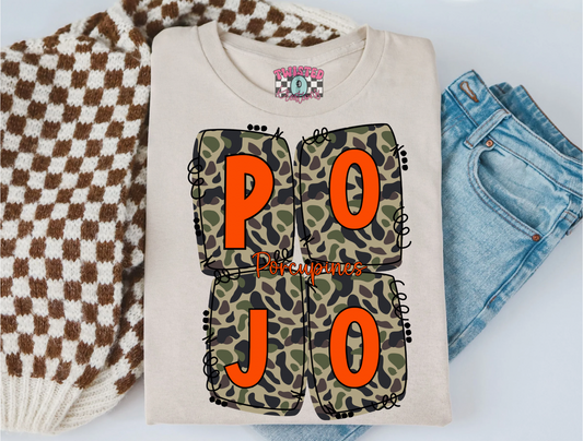 Camo POJO block