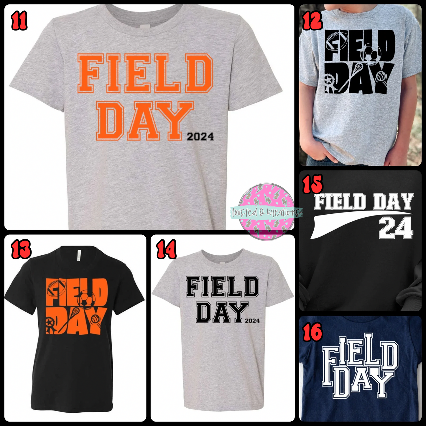 Field Day Tees