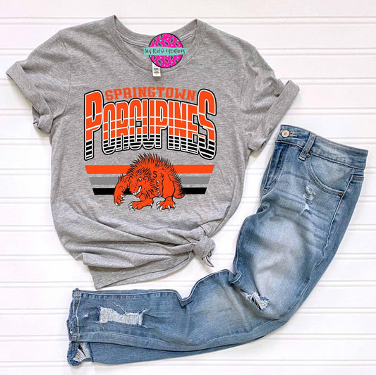 Springtown Porcupines Spirit tee