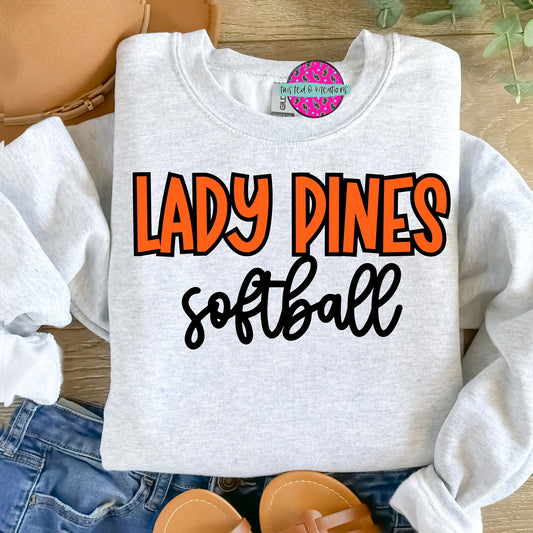 Lady Pines Softball