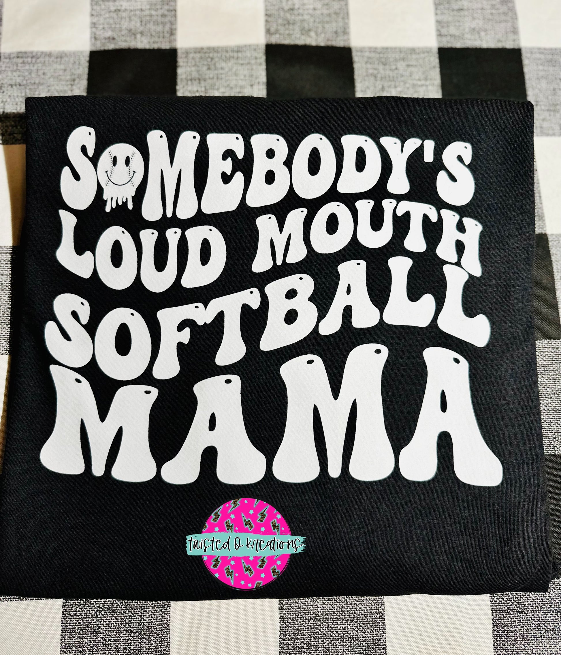 Retro Football Mom Shirt Somebody's Loud Mouth Football -  in 2023