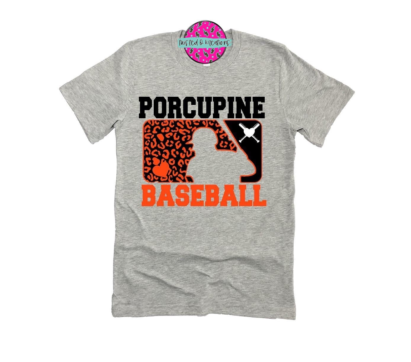 Leopard Porcupine Baseball